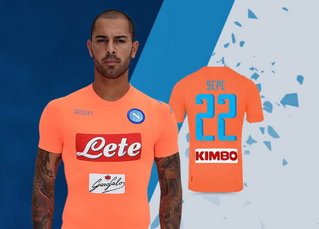 completo calcio Napoli portiere completo calcio Napoli portiere